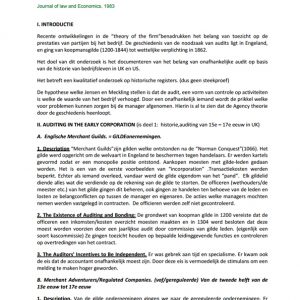 Agency problems, auditing, and the theory of the firm: some evidence