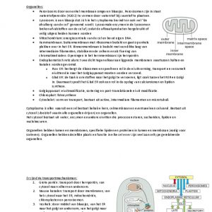 Samenvatting Celbiologie 9780815344544