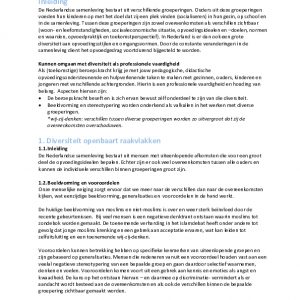 Samenvatting Van alles wat meenemen, diversiteit in opvoedingsstijlen in Nederland – Anke van Keulen