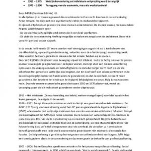 Geschiedenis van het maatschappelijk werk samenvatting voor tentamen
