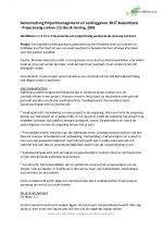 Samenvatting Projectmanagement: Projectmatig creëren 2.0