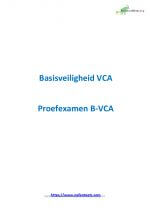 VCA proefexamen