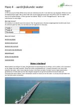 Aardrijkskunde havo 4 BuiteNLand Hoofdstuk 4 : Water