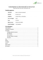 Boekverslag Red ons, Maria Montanelli van Herman Koch